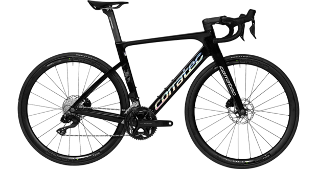 Corratec CCT Team Pro 105 Di2 Carbon wielset  60 cm.